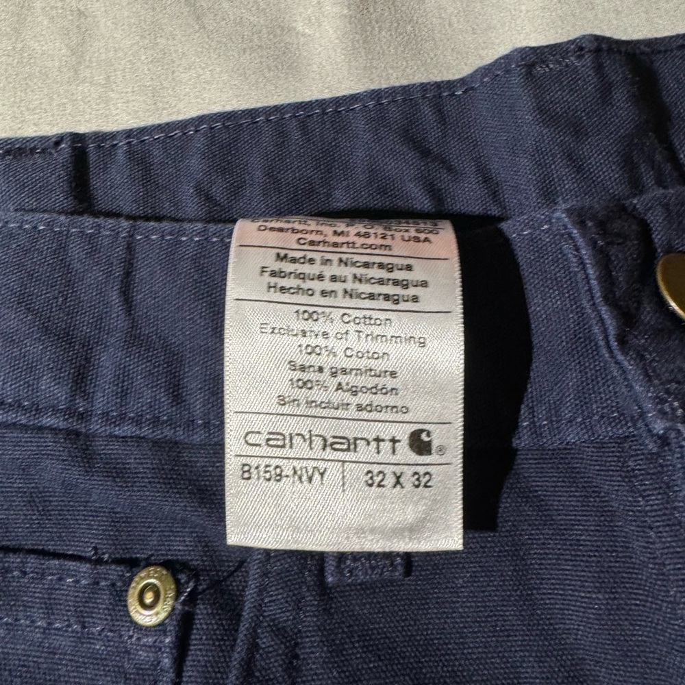 Carhartt Navy Blue Pants
